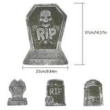 Gothic RIP Tombstone Yard Set
