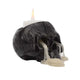 Gothic Flame Skull Candle Holder